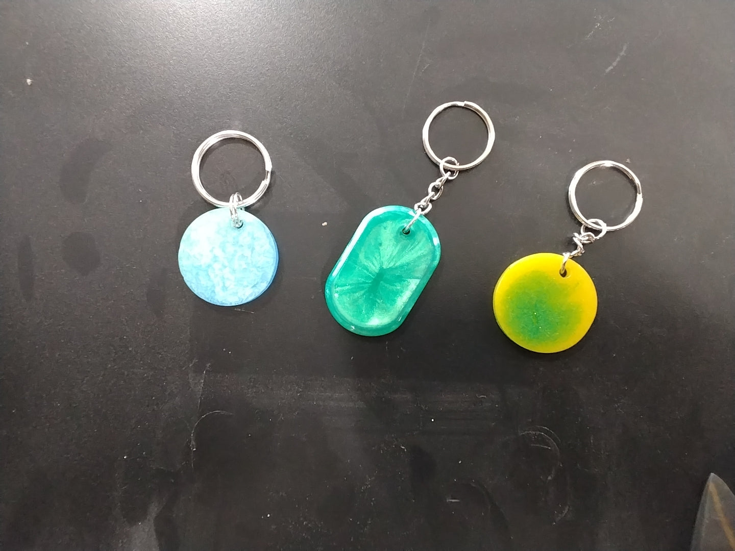 Resin keychain