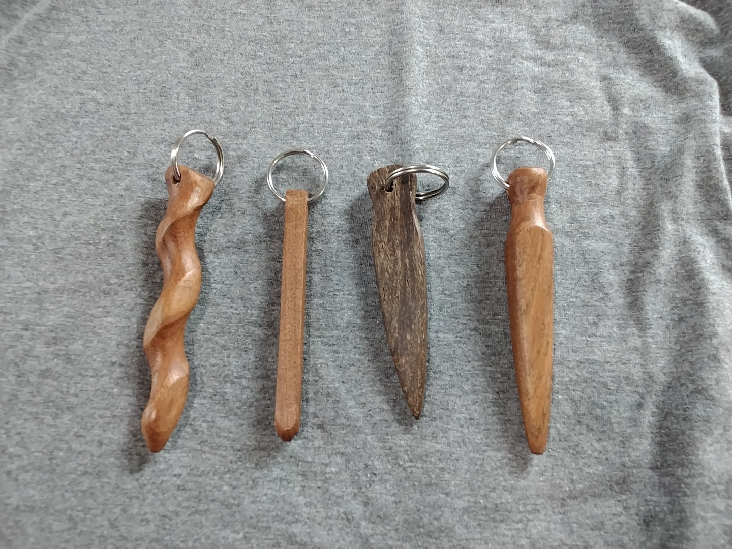 Wooden self-defense Keychain 0022