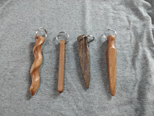 Wooden self-defense Keychain 0022